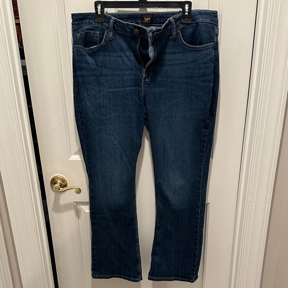 Lee Women's Dark Blue Bootcut Jeans